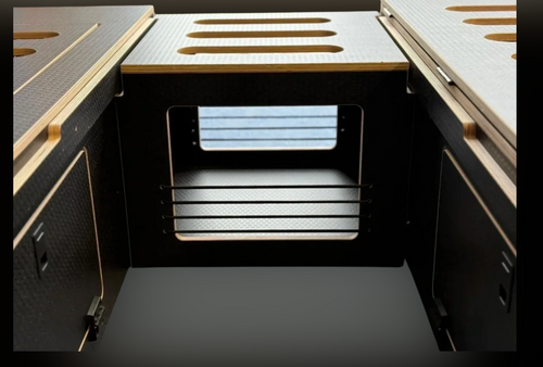 VW Transporter T5/6 LWB U-shaped furniture